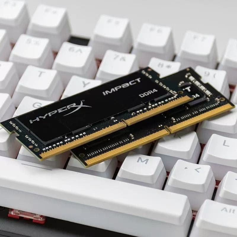 Memória RAM Para Notebook DDR4 8GB 3200Mhz Kingston Sodimm Preto
